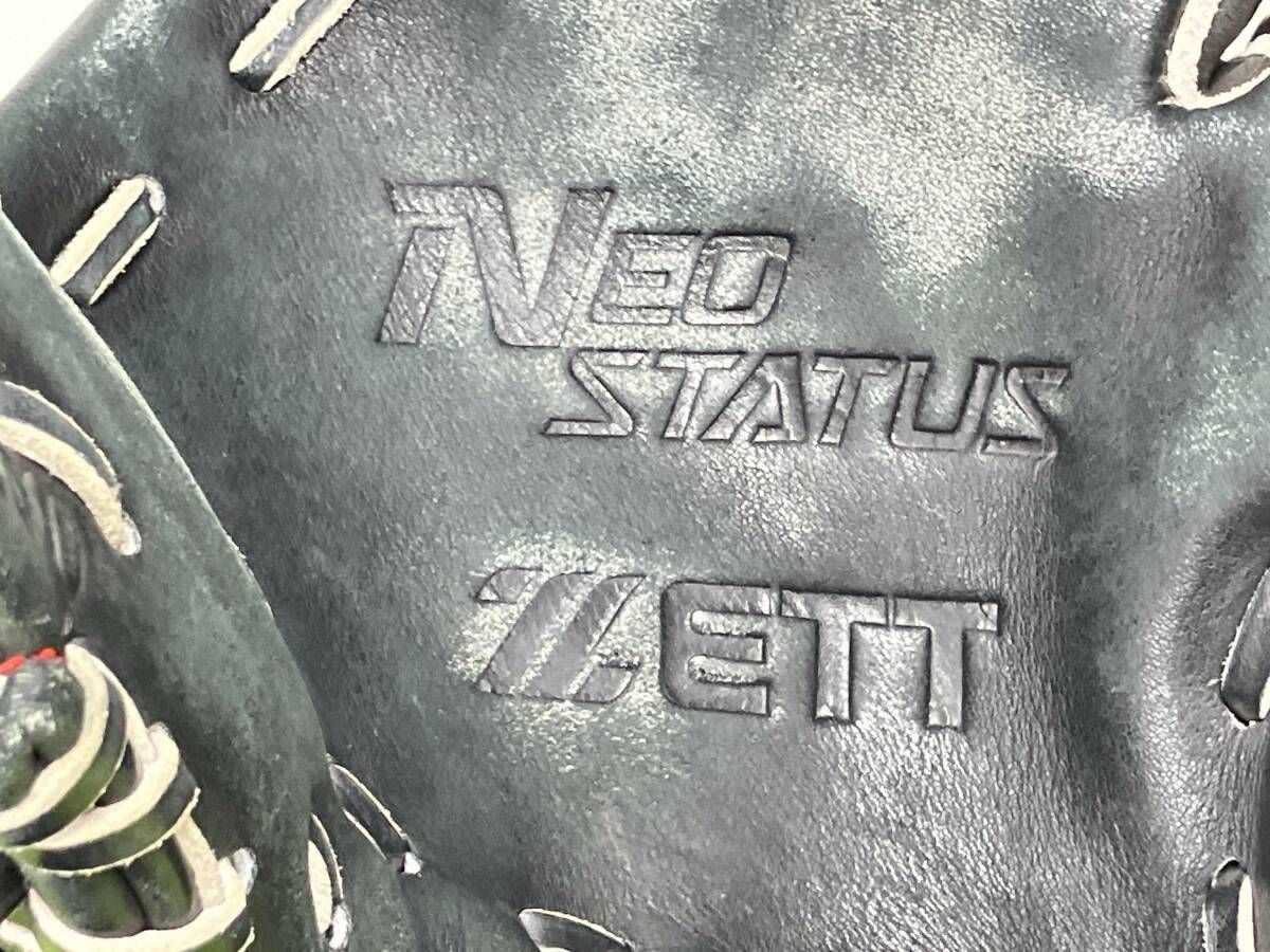 ZETT|ゼット|一般硬式用グローブ|BPGB12810|ブラック