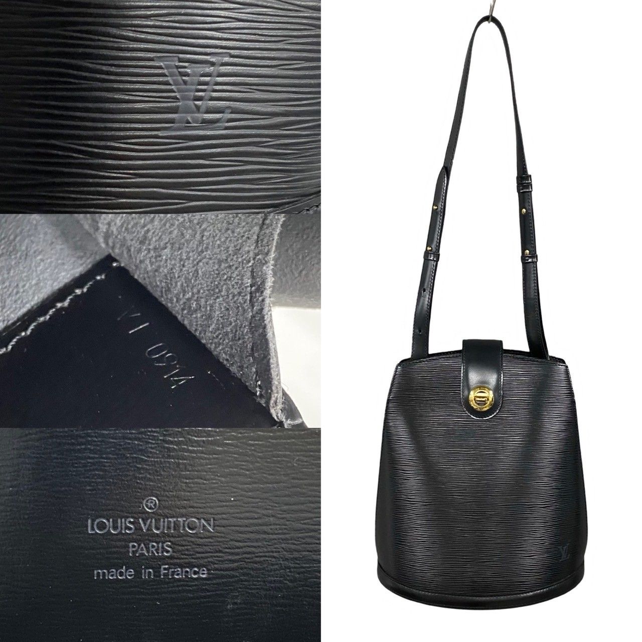 極 美品 LOUIS VUITTON ルイヴィトン ヴィンテージ クリュニー エピ 