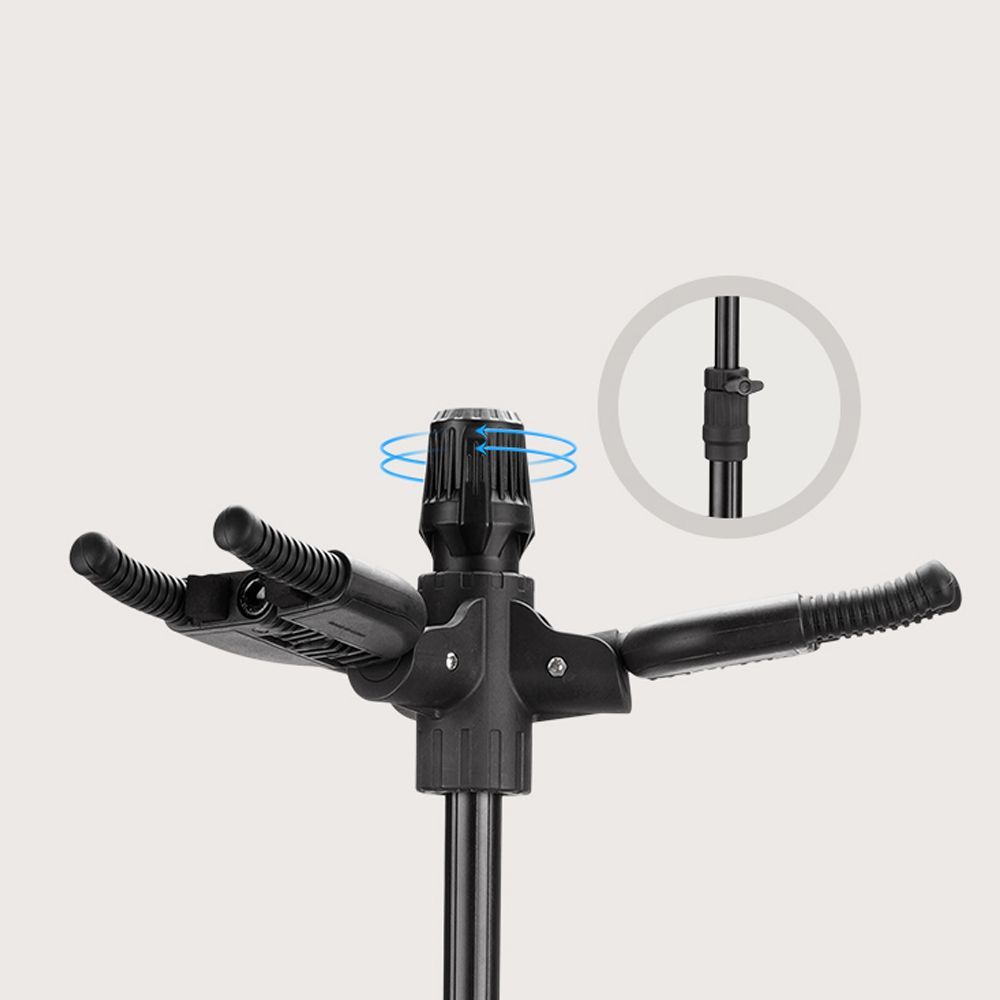  Guitto ギットー 3本用スタンディングギタースタンド GGS 06 T 高さ調節 重力式自動ロック 折りたたみ収納 スタンド ギター ベース用パーツ アクセサリー