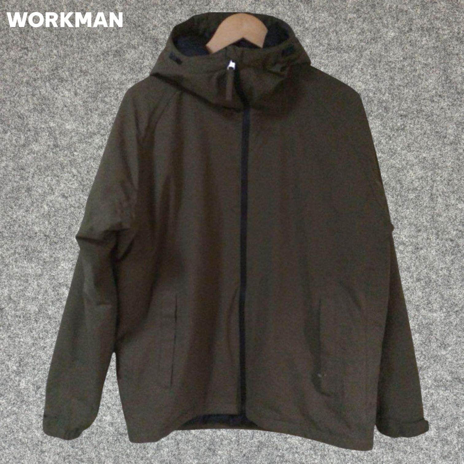 WORKMAN FieldCore フード付きオリーブマウンテンパーカー XLサイズ 