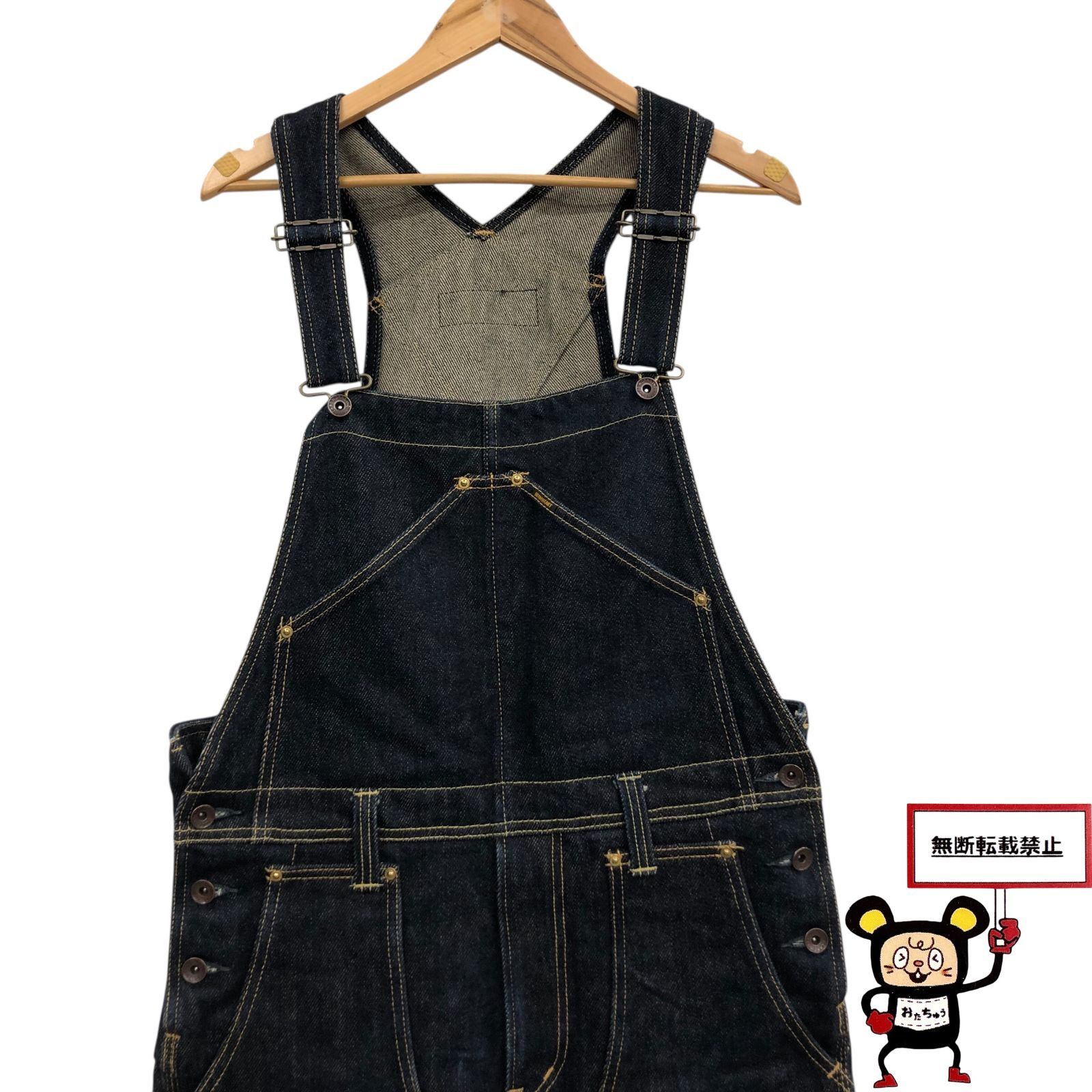  71.IRON HEART Lot.805 オーバーオール 店舗併売品 オーバーオール つなぎ パンツ