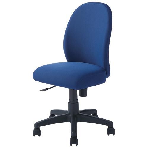 【新品・3営業日で発送】ナカバヤシ ポケットコイル抗菌チェア 肘なし ネイビー OTS801-NB 1脚【OTS801-NB】