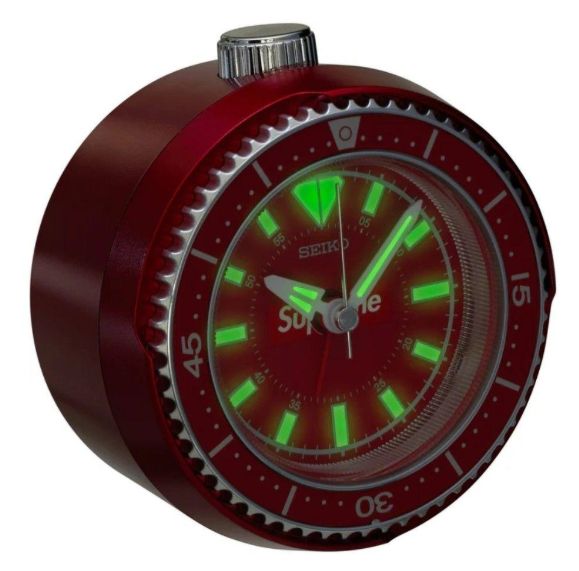 Supreme/Seiko Mai Alarm Clock Red - メルカリ