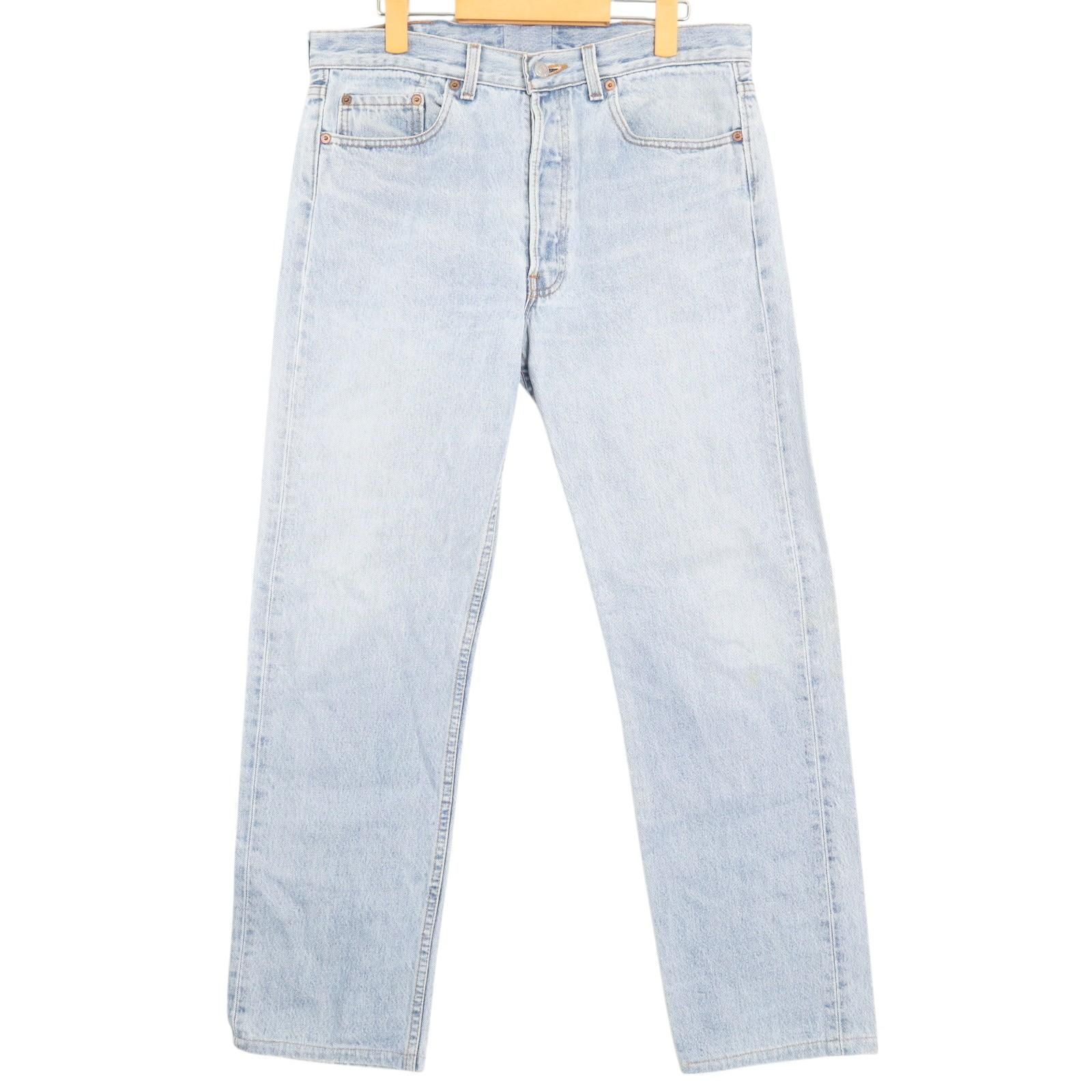 90年代 USA製 Levi's リーバイス 501 デニムパンツ ブルー (メンズ W33