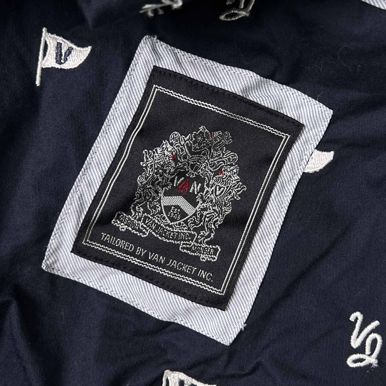 VAN JAC ヴァンヂャケット フラッグ 刺繍 デザイン スイング