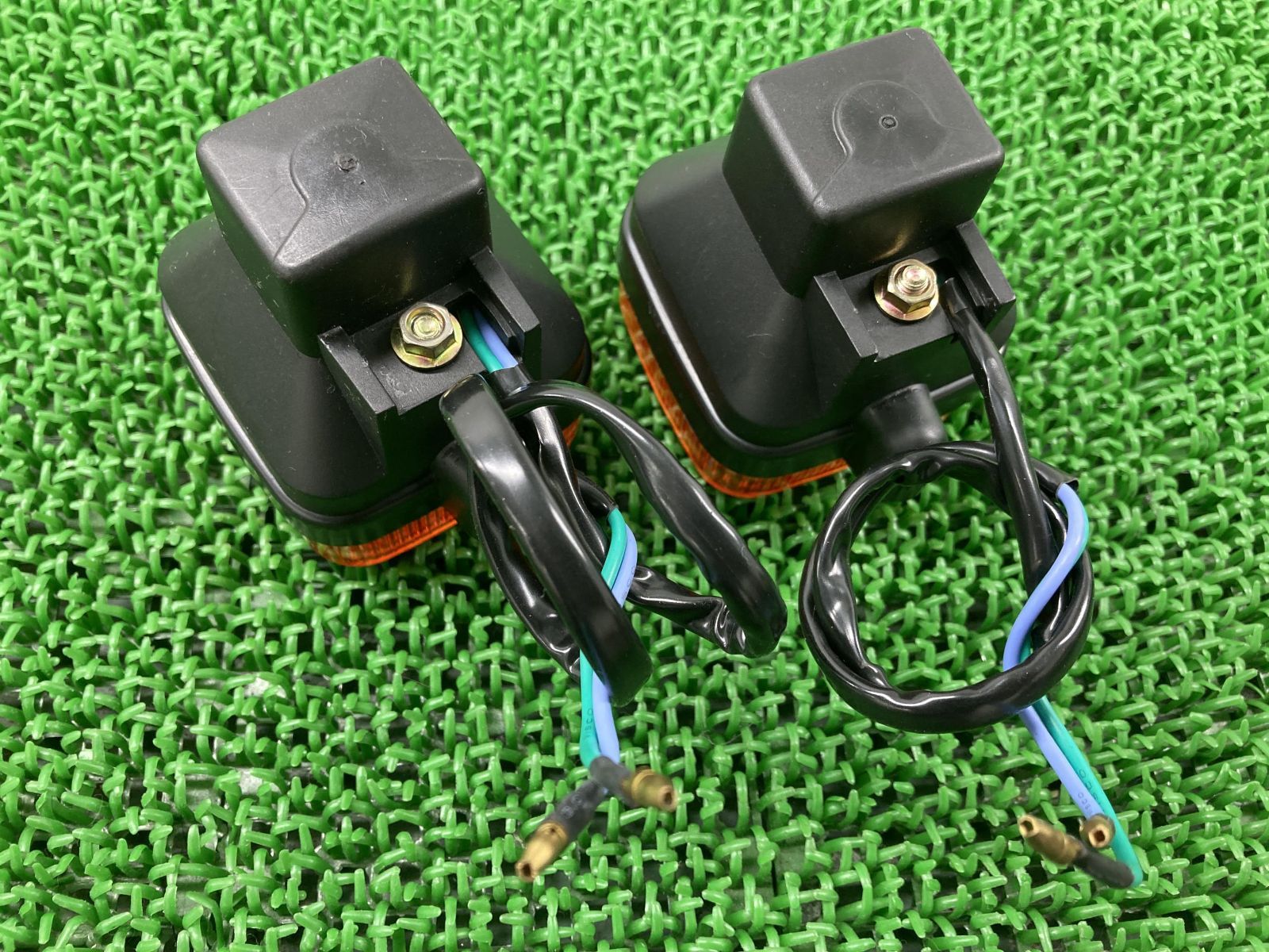 CT110ハンターカブ ウインカー 左右 A059888 社外 バイク 部品 JD01 ノーマルタイプ コンディション良好 割れ欠け無し 希少品:22319500