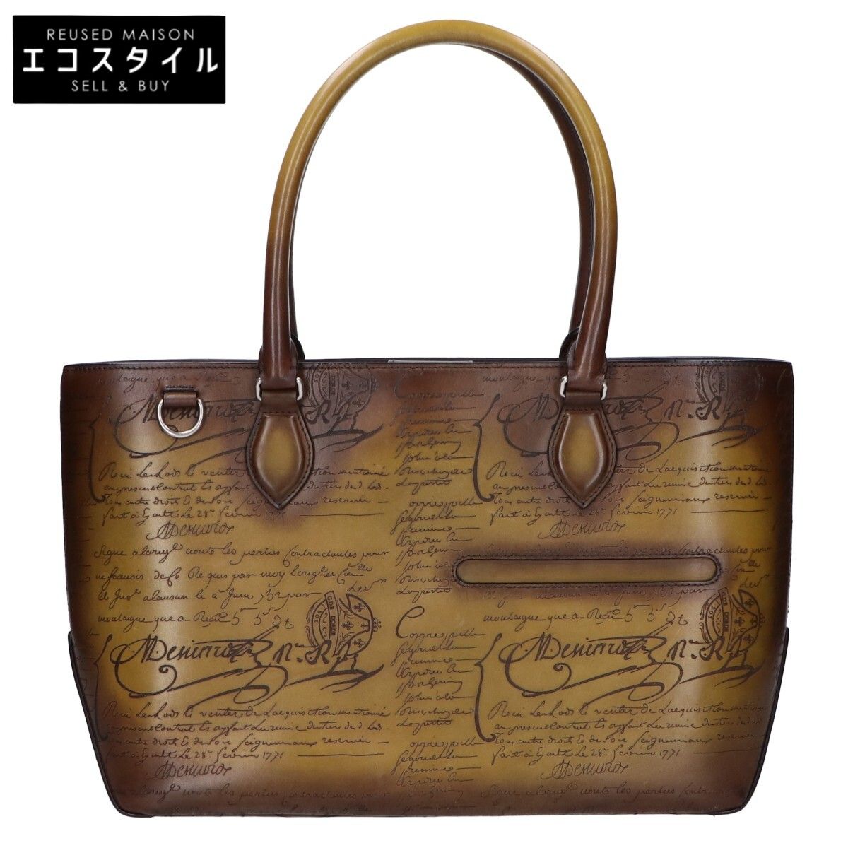 BERLUTI ベルルッティ 新品同様 トゥジュール ミニ ネオ スクリットレザー