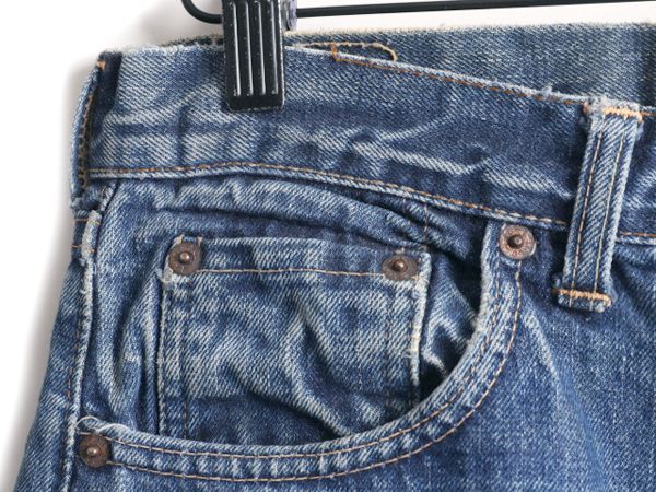 60s ビンテージ リーバイス 505 BIGE 赤耳 インディゴ デニムパンツ