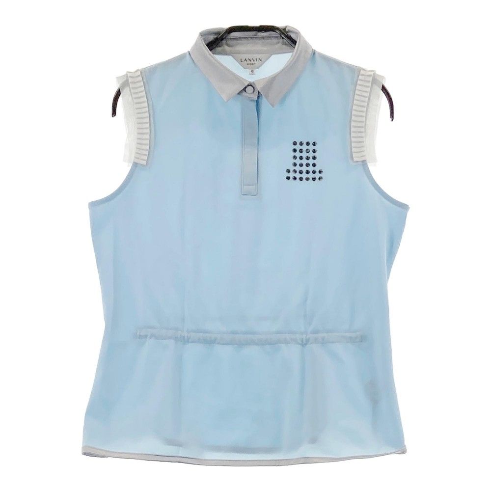 LANVIN SPORT 青色 ベスト 40