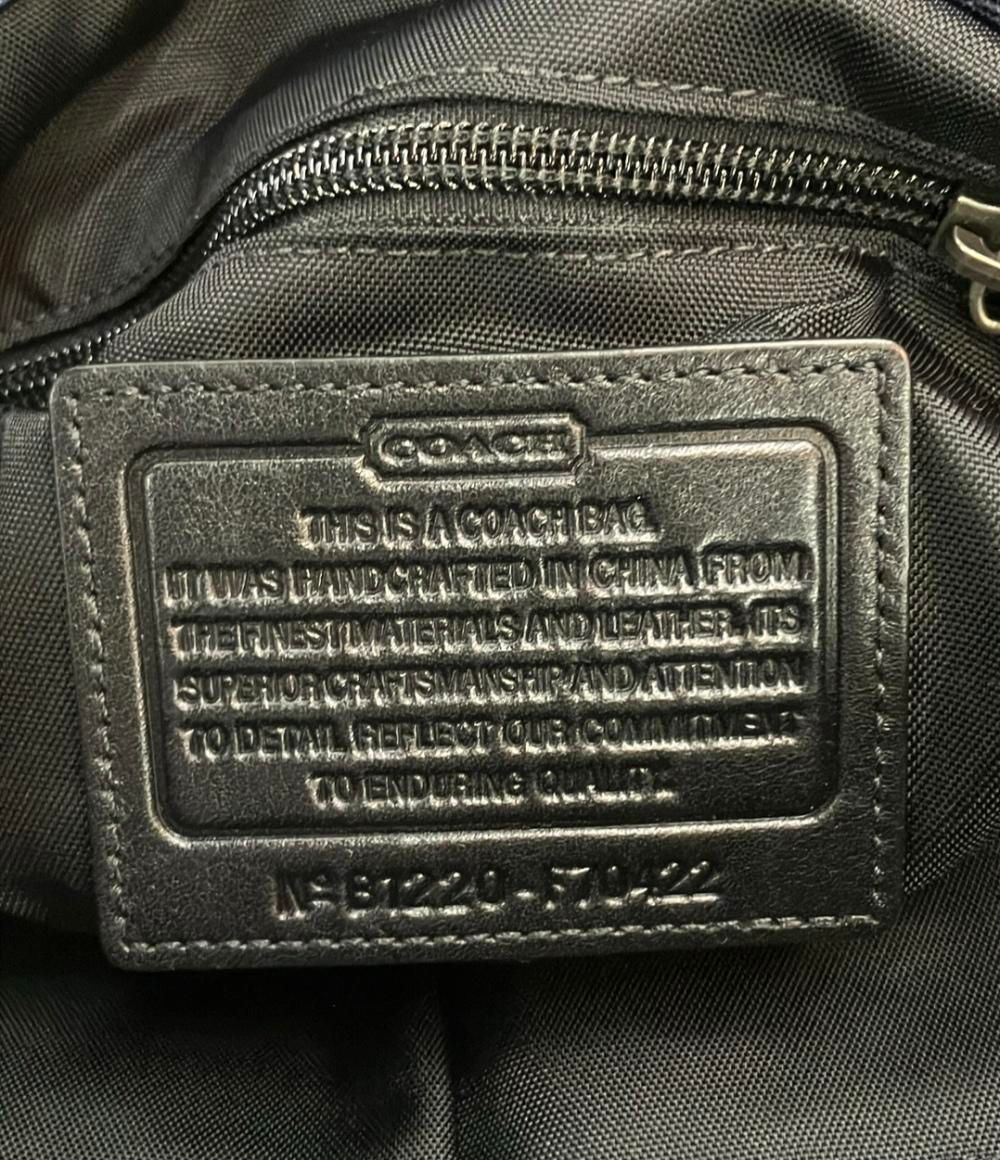 美品 コーチ ショルダーバッグ メッセンジャーバッグ 斜め掛け