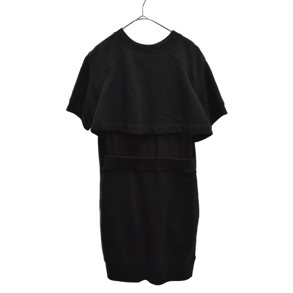 Sacai (サカイ) スウェット ワンピース ブラック レディース 20-05042 