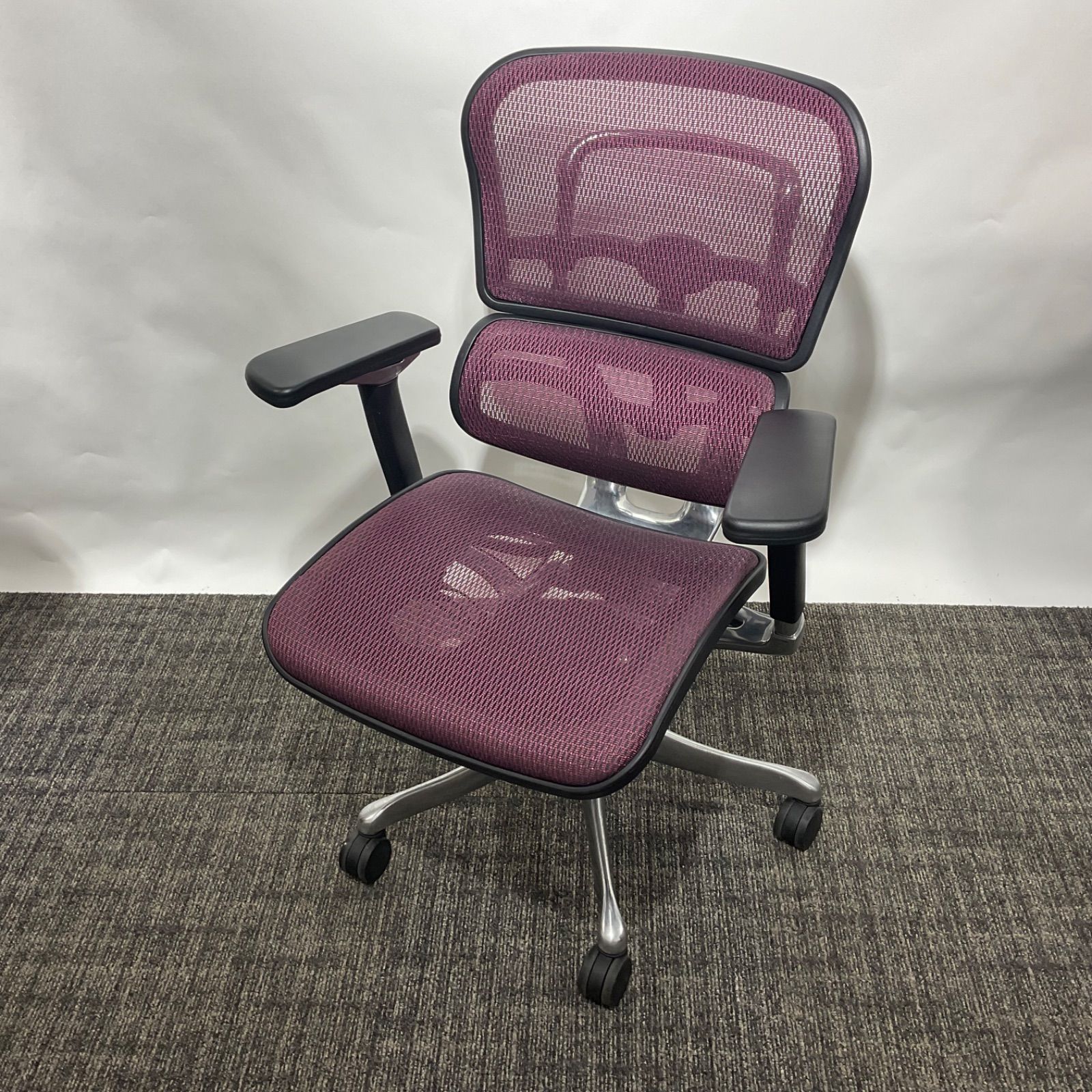 Ergohuman エルゴヒューマン Ergohuman Pro Low Type エルゴヒューマン プロ ロータイプ 動作良好!! 清掃済み 2015年製