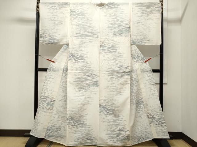 平和屋着物＊夏物 小紋 紗 霞文 正絹 逸品 CAAT1976ev - メルカリ 