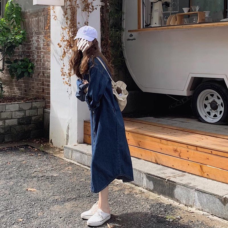 ワンピース レディース シャツワンピ 長袖 Vネック 襟付き 角襟  