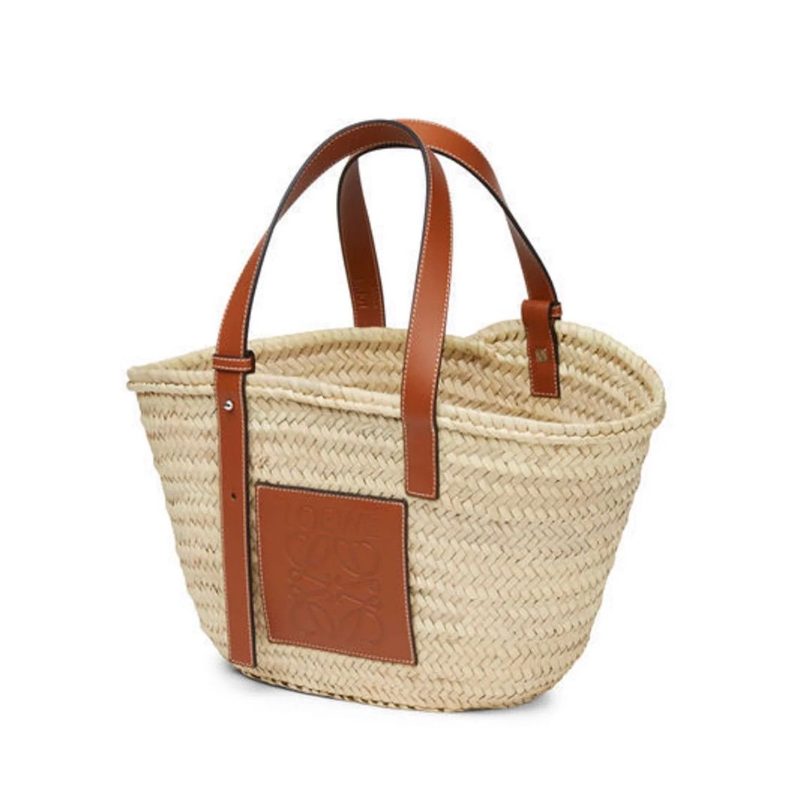 LOEWE S ロゴ ラフィア トートバッグ 籠バッグ 関税込 かご カゴ