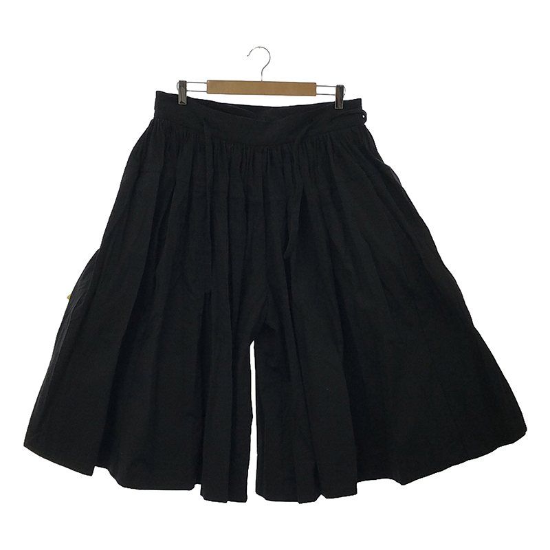 YAECA ショップ ギャザーキュロット YAECAリバティプリント ギャザー