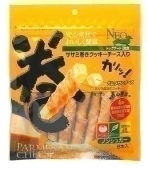 まとめ買い シーズイシハラ NEO ササミ巻きクッキー チーズ入り 8本入 ×12