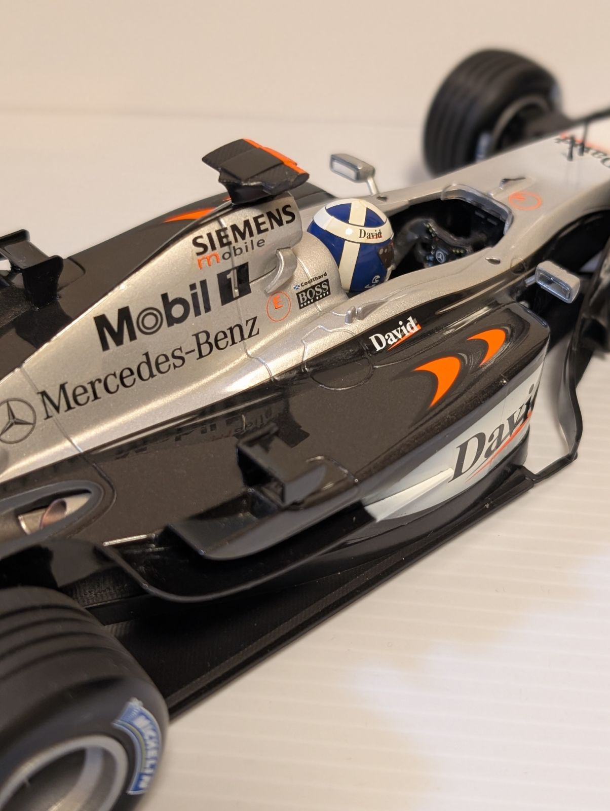 1/18 ミニチャンプス マクラーレン D.クルサード 1/18 ミニチャンプス マクラーレン D.クルサード MINICHAMPS F1 1/18