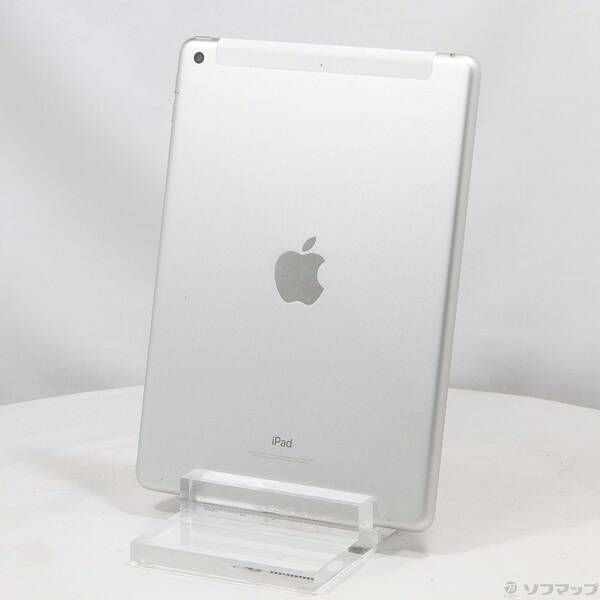 中古品〕 iPad 第6世代 128GB シルバー MR732J/A SIMフリー【198】 中古品〕 iPad 第6世代 128GB シルバー MR732J/A SIMフリー【198】