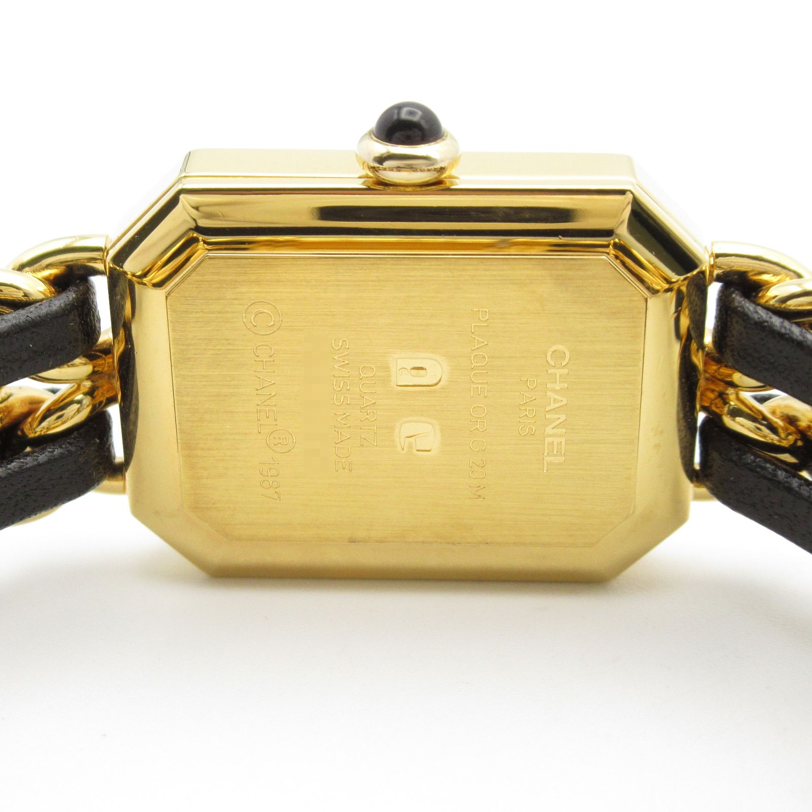 【Buco】CHANEL プルミエール　M  ゴールド　腕時計 CHANEL/シャネル】プルミエールM ゴールド レディース腕時計