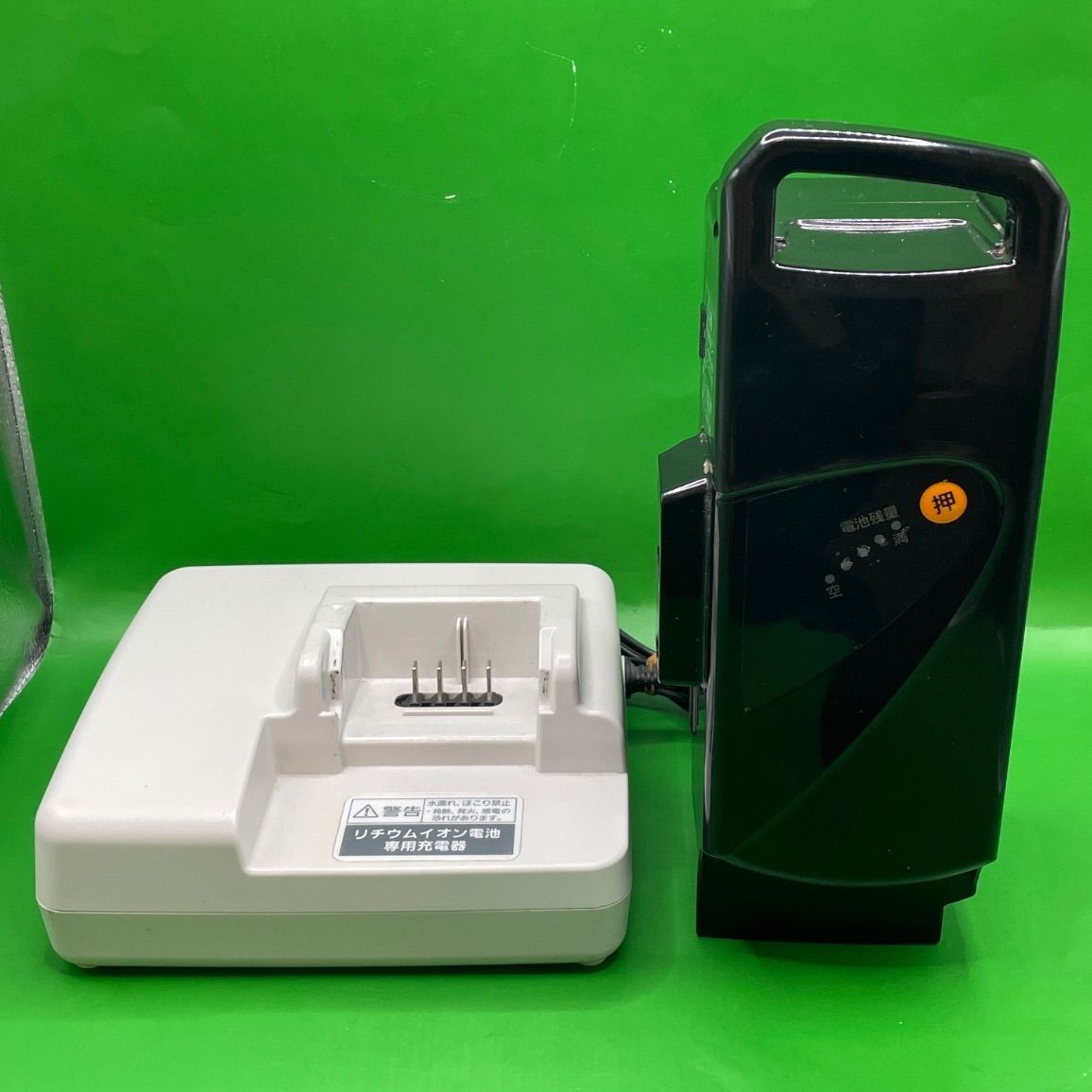 Panasonic 電動自転車 バッテリー NKY514B02B ＆ 充電器 NKJ061 セット 〜バッテリー長押し3点灯〜