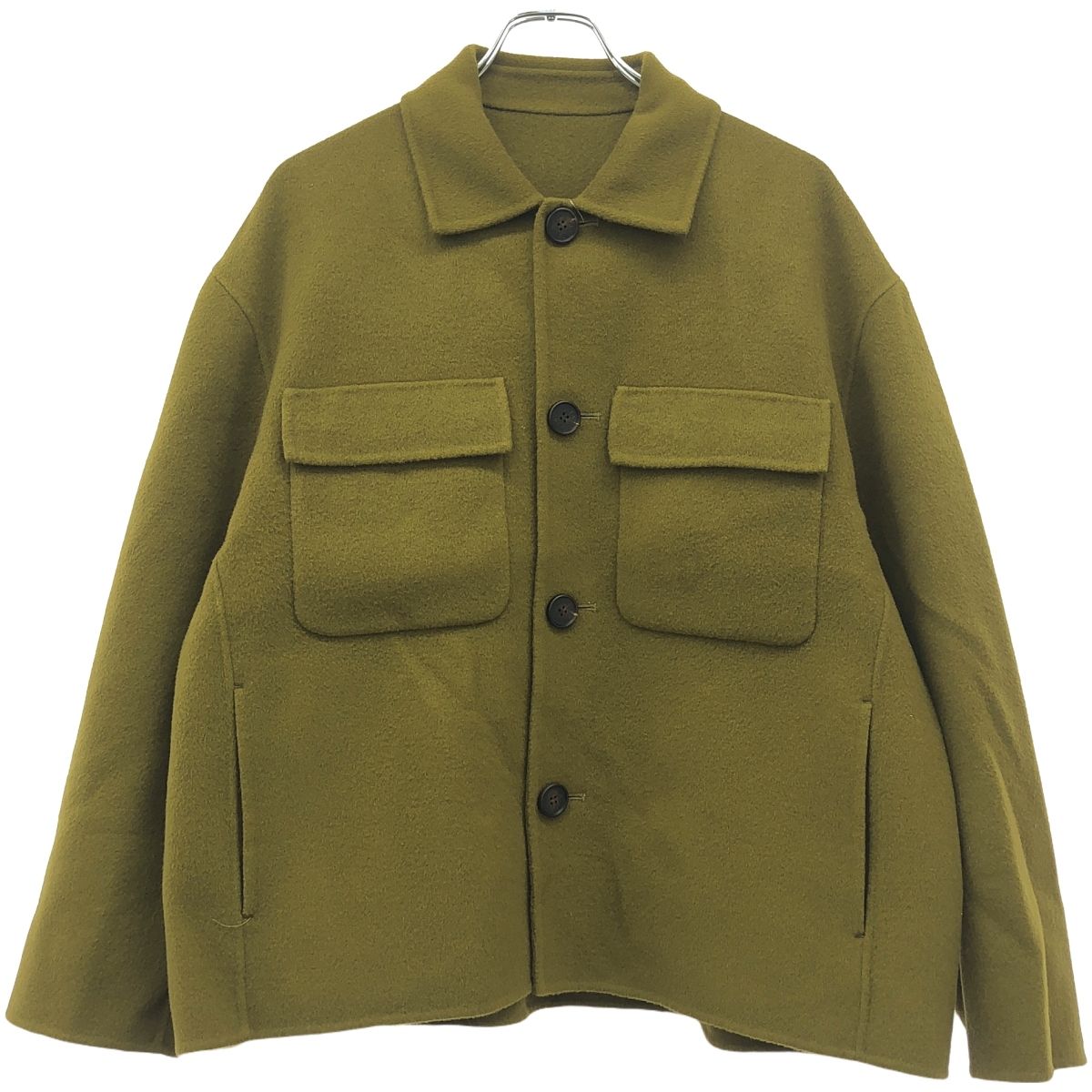 ROLIAT ロリエッテ 22AW H/M SINGLE BRESTED SHORT RANCH COAT