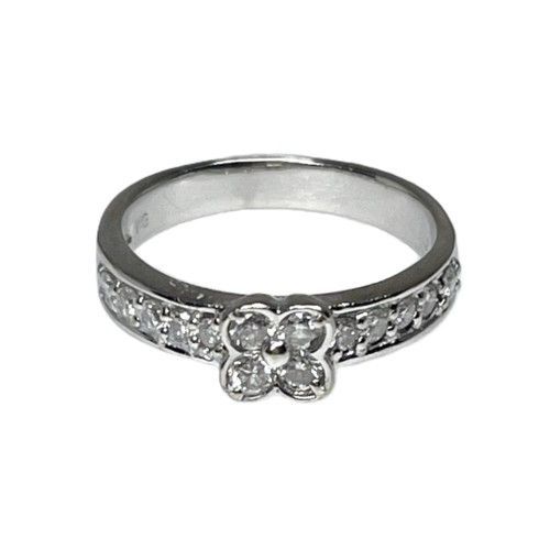 Ponte Vecchio ポンテヴェキオ フラワーモチーフ リング K18WG K18WG  