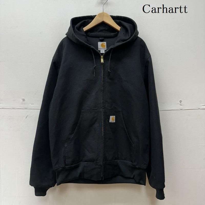 Carhartt アクティブジャケット 黒 USA製 ダック J131 BLK