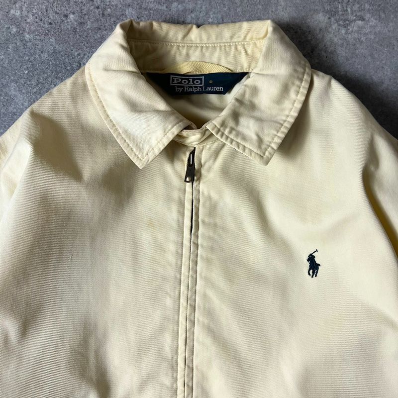 雰囲気系 90s POLO RALPH LAUREN コットン スイングトップ ジャケット