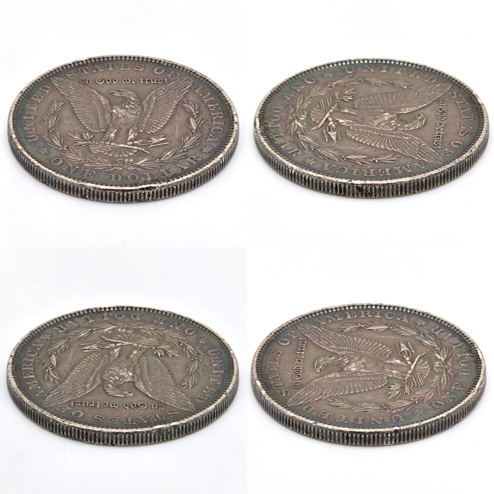 遺品整理 モルガン・ダラー 1882年 1901年 & 東京オリンピック銀メダル 遺品整理 モルガン・ダラー 1882年 1901年 & 東京オリンピック