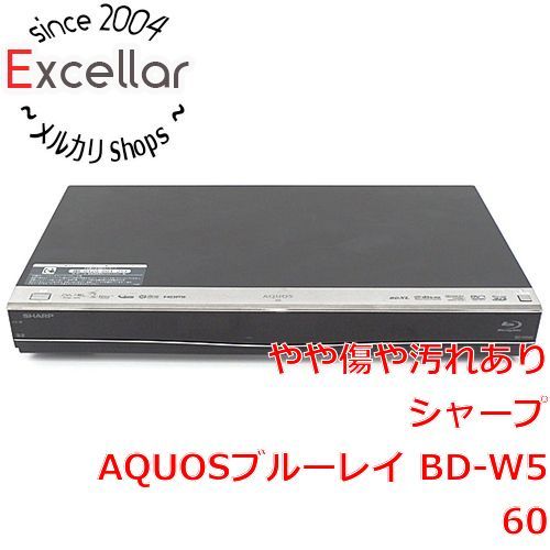 SHARP　AQUOS ブルーレイディスクレコーダー BD-W560　リモコンなし