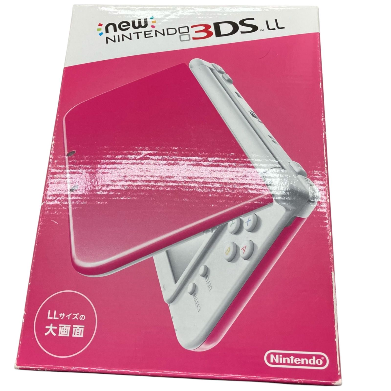 ニンテンドー3DS LL ピンクホワイト（ニンテンドー3DS LL