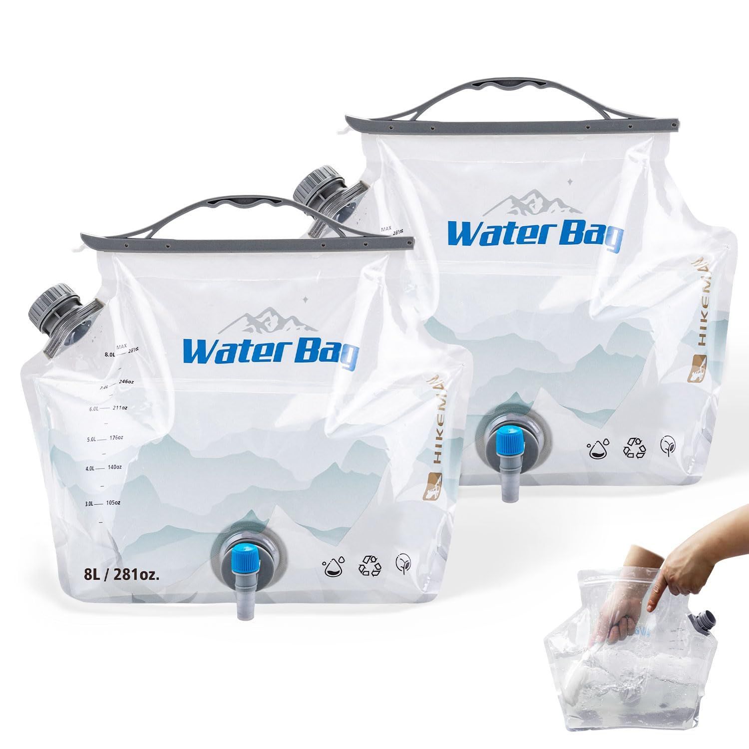 大人気】ウォーターバッグ キャンプ ウォータージャグ