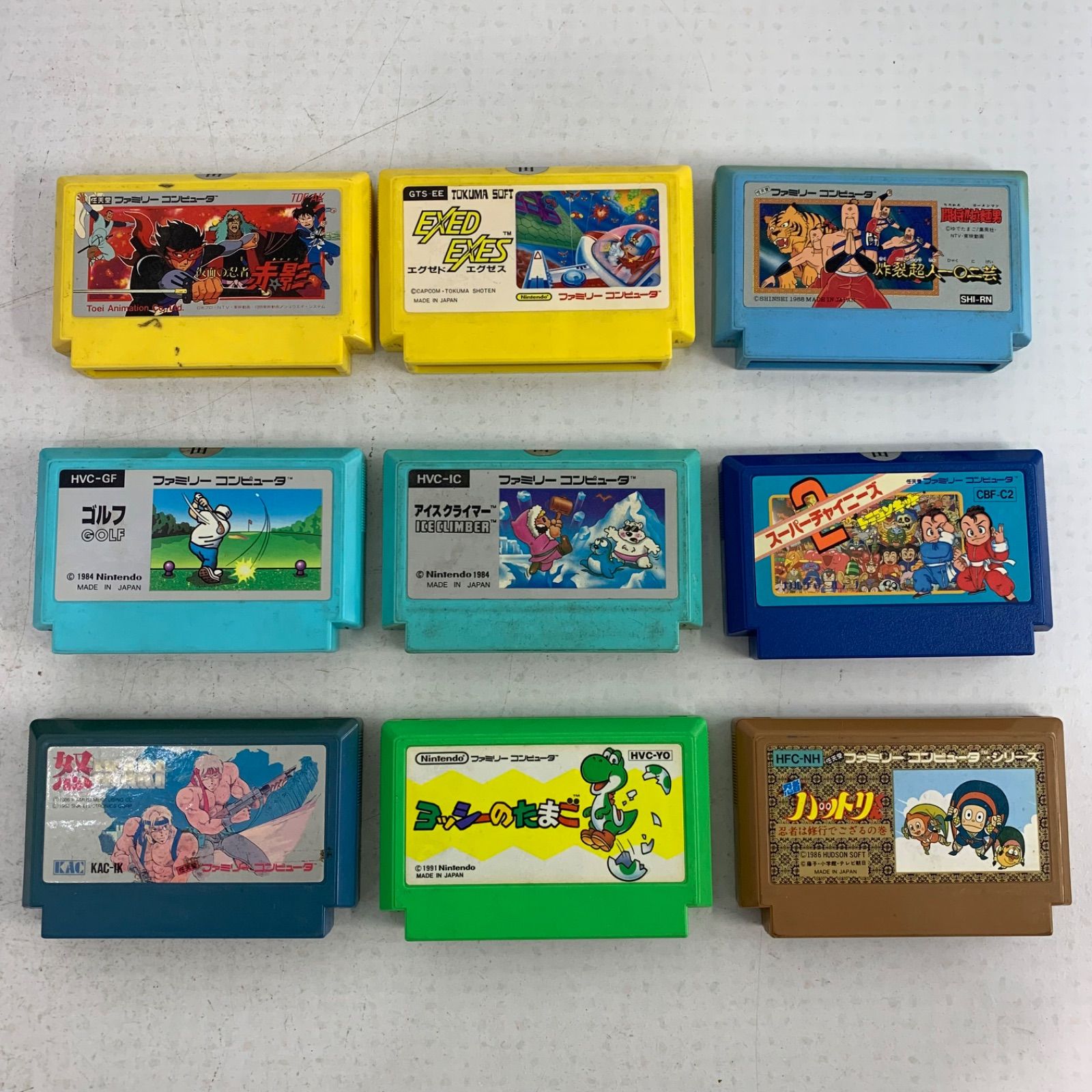 処分価格】ファミコンソフト まとめ売り 42本 ゲーム機本体付き - メルカリ