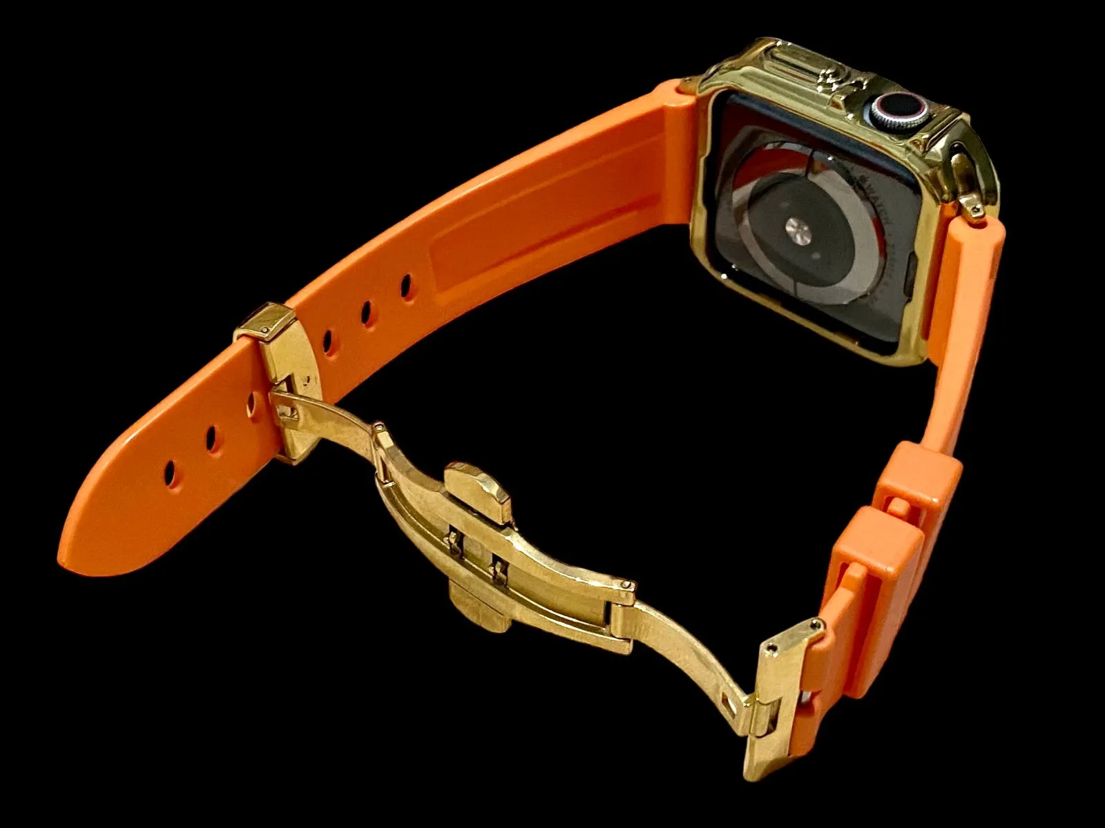 GO カスタム セット アップルウォッチバンド ラバーベルト Apple Watch