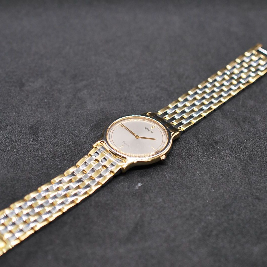 226 【美品】Vintage Seiko Dolce Gold セイコー ドルチェ ゴールド