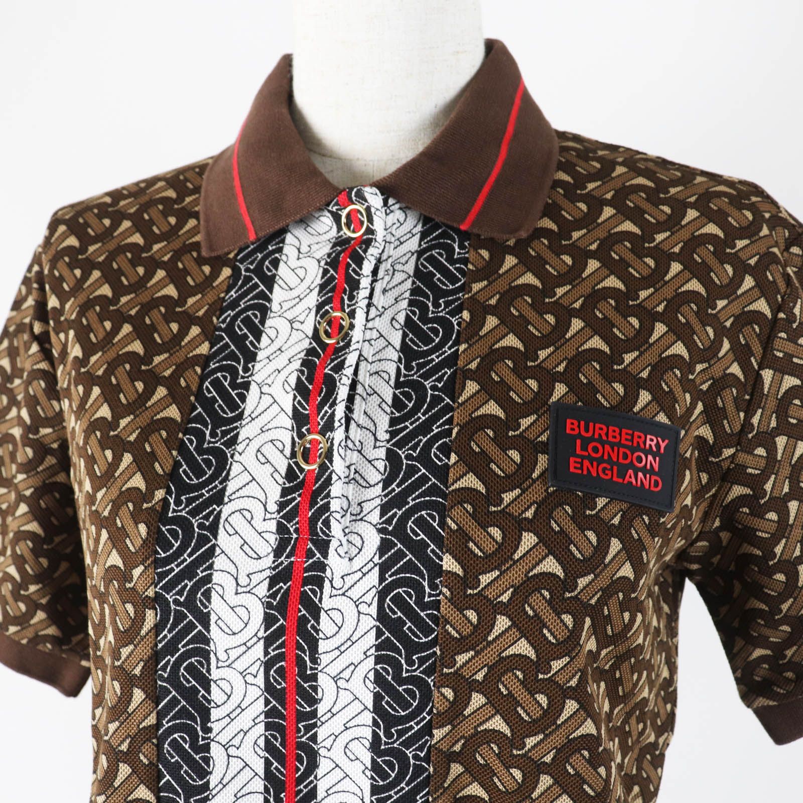 正規 BURBERRY バーバリー TB ロゴ ポロシャツ 【公式通販】