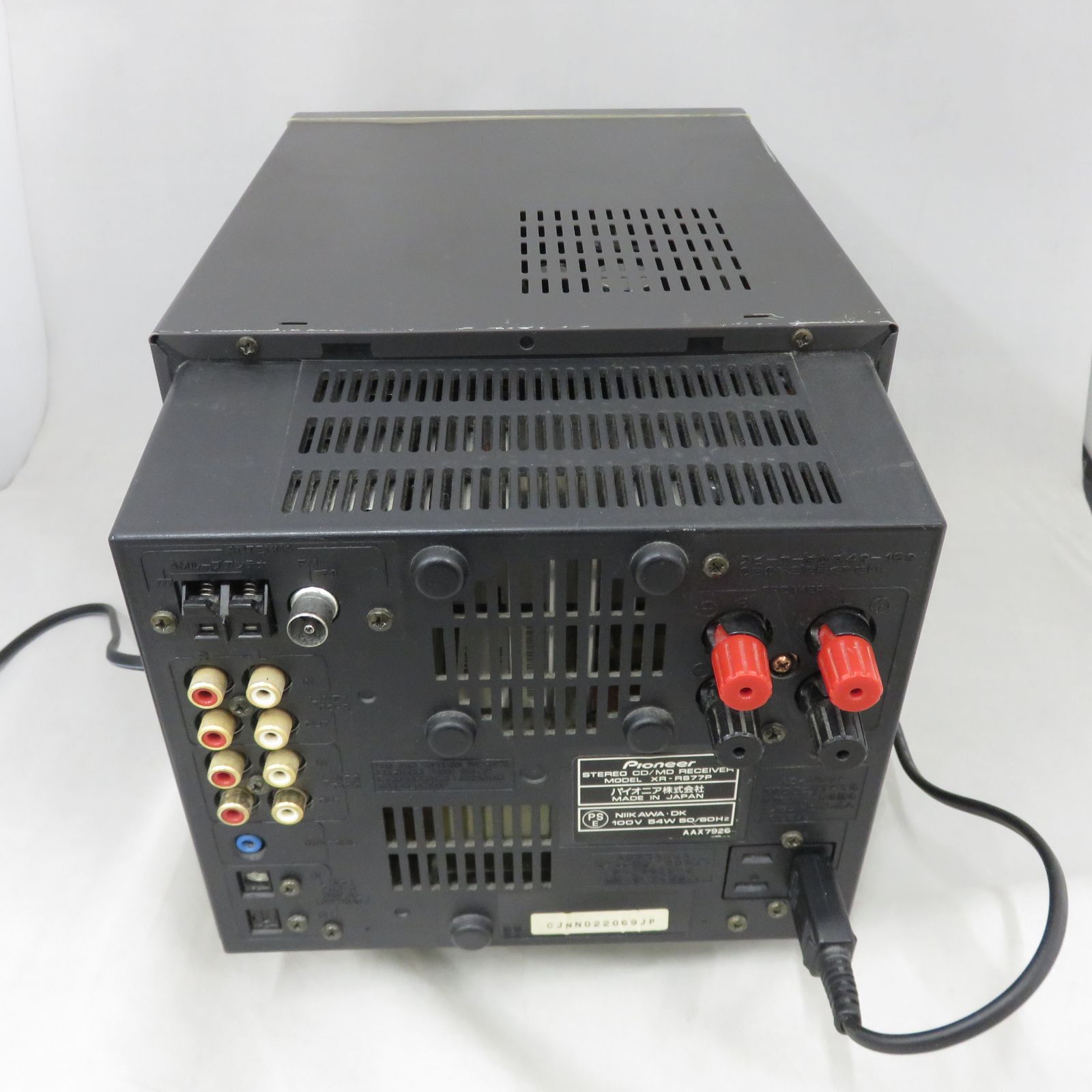 3CD＆MD 動作確認済】Pioneer ミニコンポーネントシステム X-RS77PRO
