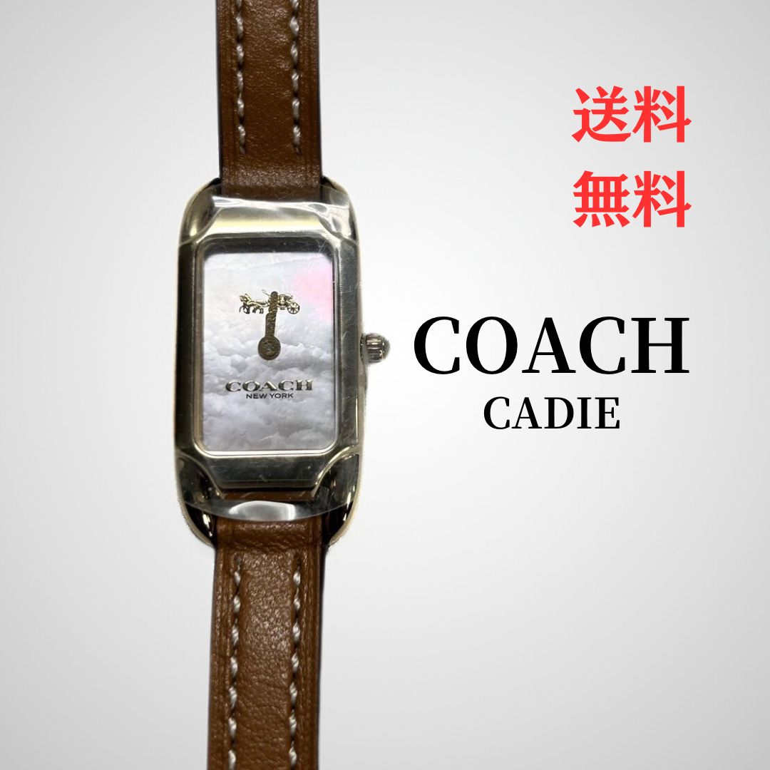 極美品】COACH コーチ 腕時計 COACH】極美品☆稼働 コーチ プレストン 