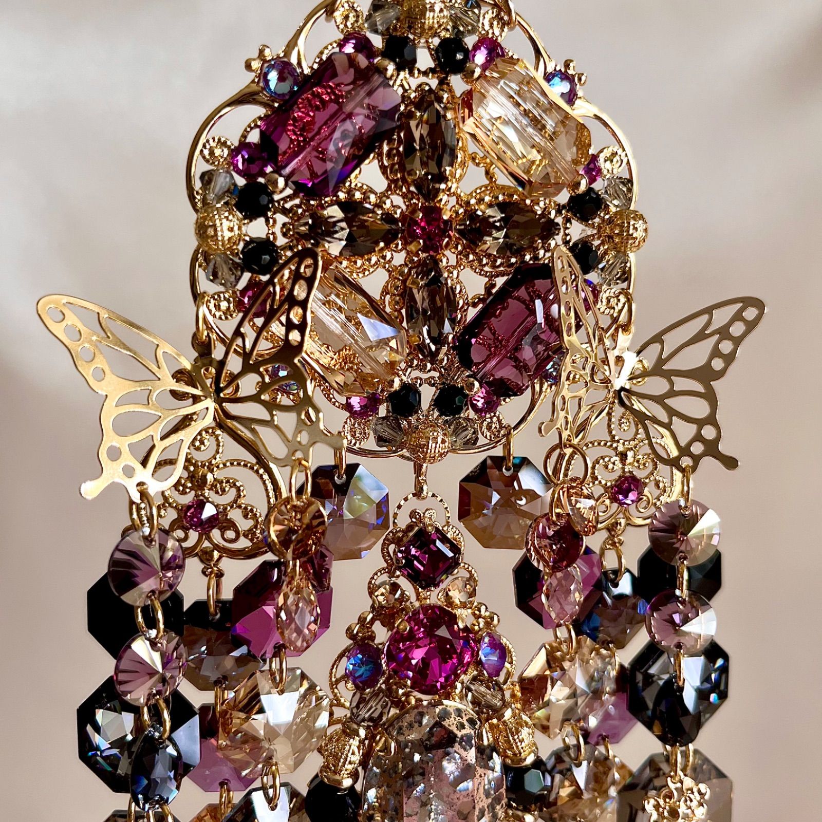 M様オーダー品】Baroque Dream ♡ スワロフスキーサンキャッチャー 