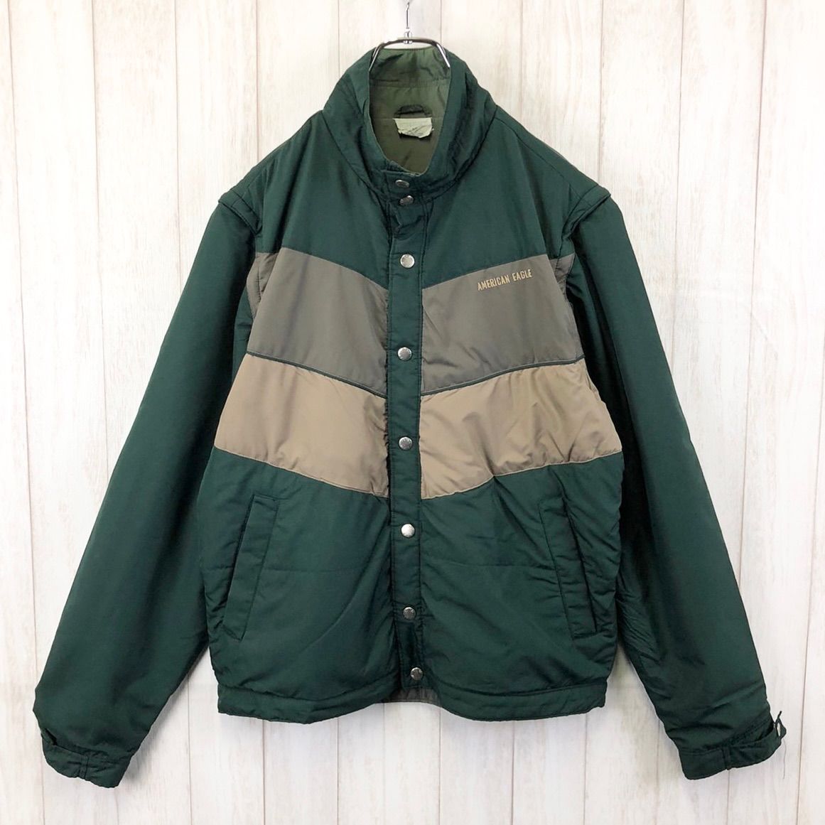 AMERICAN EAGLE 中綿ジャケット 00年代 American Eagle アメリカンイーグル 中綿 ナイロン ジャケット