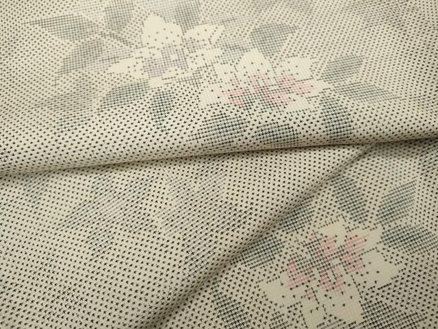 平和屋着物○訪問着 友禅 鴛鴦枝花文 暈し染め 正絹 逸品