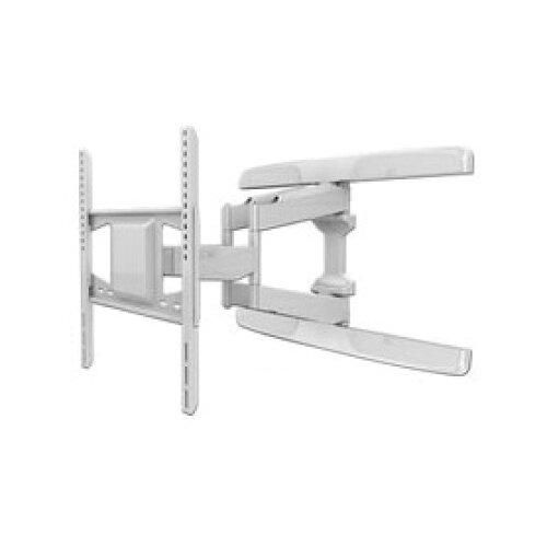 4営業日で発送 STARPLATINUM 液晶テレビ壁掛け専門店 TVセッターフリースタイル M Lサイズ W680×H395×D50～465mm 角度調節機能 スチール プラスチック ホワイト TVSADVA126LW