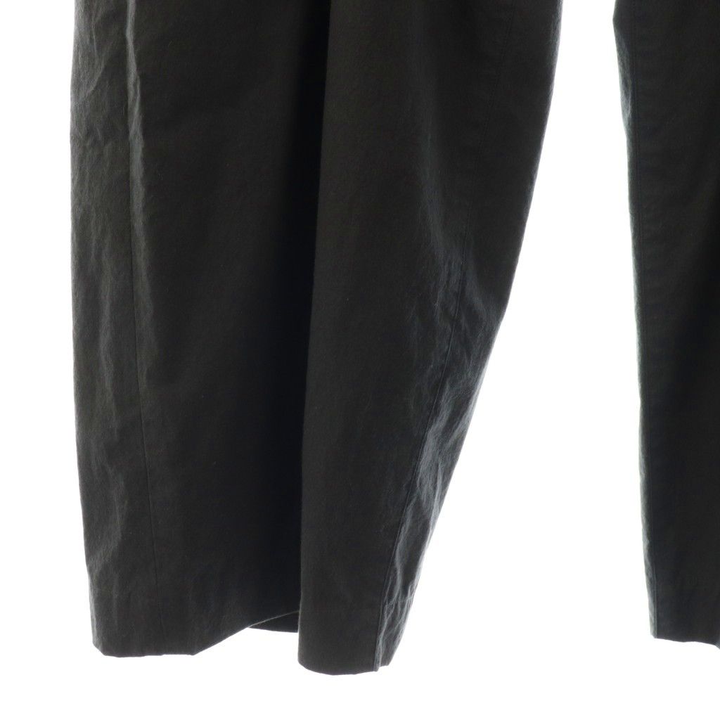 フィルマム FIRMUM ワイドパンツ ボタンフライ S ブラック /HK □OS  