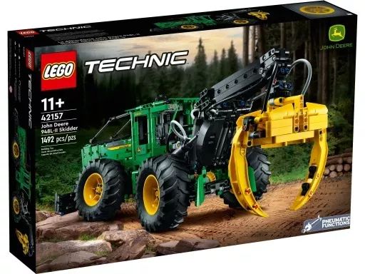 おもちゃ LEGO John Deere 948L-II スキッダー レゴ テクニック 42157