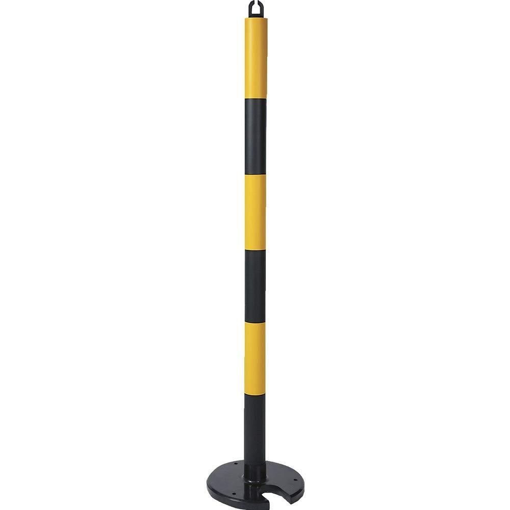 2営業日で発送 TRUSCO トラスコ中山 TRUSCO やわらかゴムポール イエロー ブラック 128cm アンカー穴10mm付 屋内型タイプ TGP06A 3100