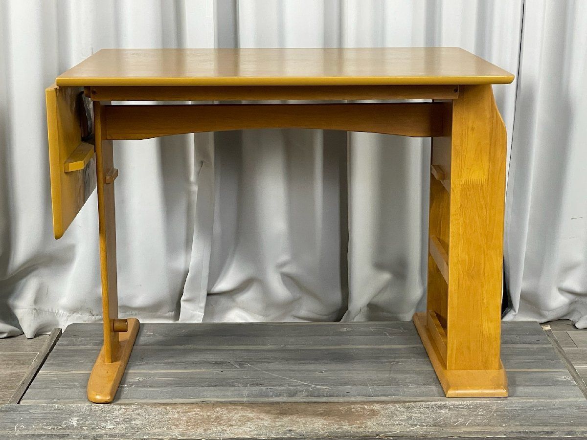 2867 関家具 エクステンション ダイニング テーブル 2人掛け  