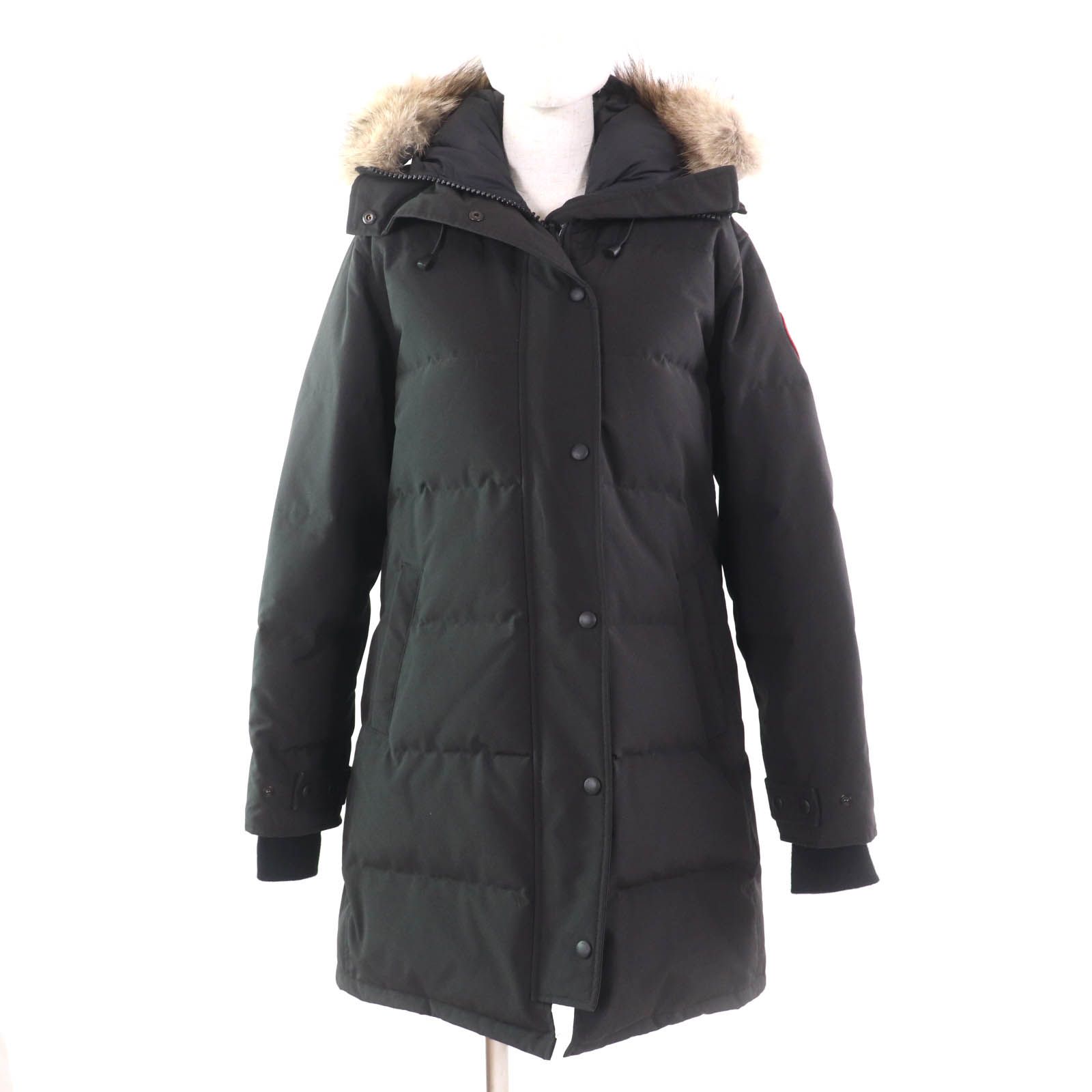 極美品シェルバーンパーカー 3802LA Msize BLACK カナダグース CANADA GOOSE カナダグース SHELBURNE PARKA シェルバーン