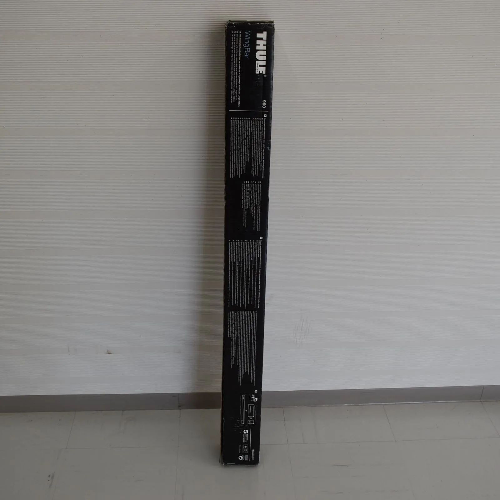 未使用品＞THULE ウイングバー 108cm TH960 シルバー - メルカリ