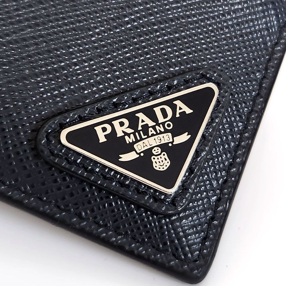 プラダ ケース メタルロゴ サフィアーノレザー ネイビー 2MM935 箱 楽天市場】【中古】PRADA プラダ サフィアーノ メタルロゴ レザー
